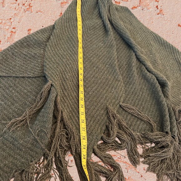 ✨ Chic Open-Front Long Vest Cardigan, Olive Green ✨ - Picture 7 of 7